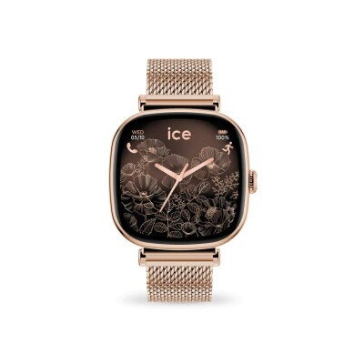 Montre Ice-Watch ICE smart SQ 2.0 Rose-Gold Milanese