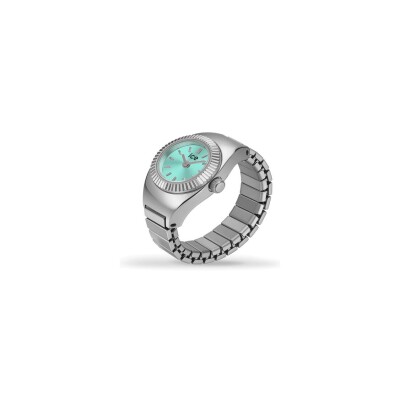 Montre bague Ice-Watch Chouchou Silver Turquoise