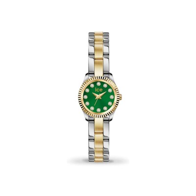 Montre Ice-Watch ICE mimi Silver Gold Olive