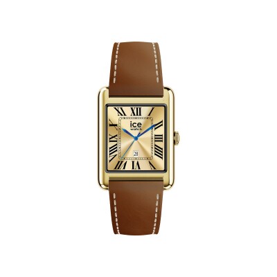 Montre Ice-watch ICE smart TKS 2.0 - Gold - Camel smooth