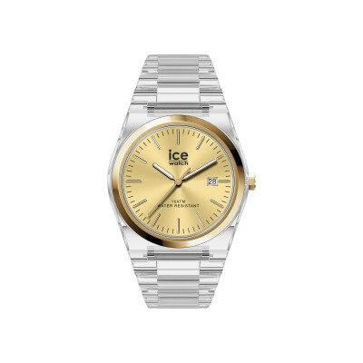 Montre Ice-Watch ICE power - PW1 - Transparent - Gold