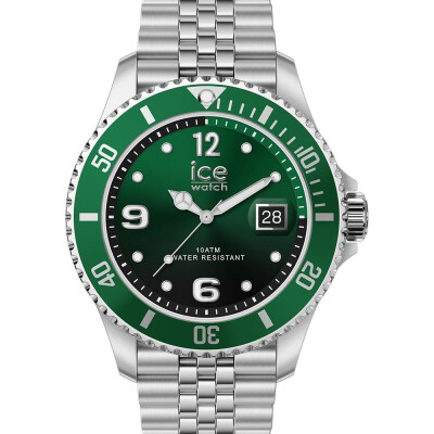 Montre Ice-watch ICE steel - Green silver - 5 links