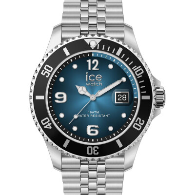 Montre Ice-watch ICE steel - Ocean blue silver