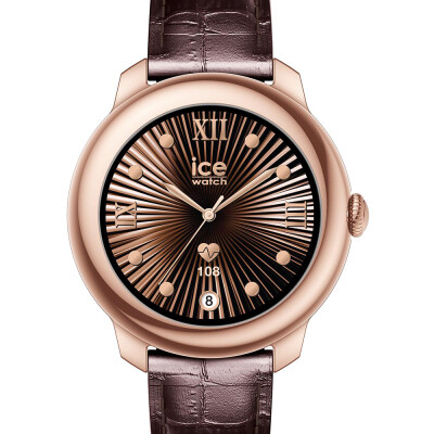 Montre Ice-Watch  ICE smart SP 2.0 - Rose-gold - Brown croco