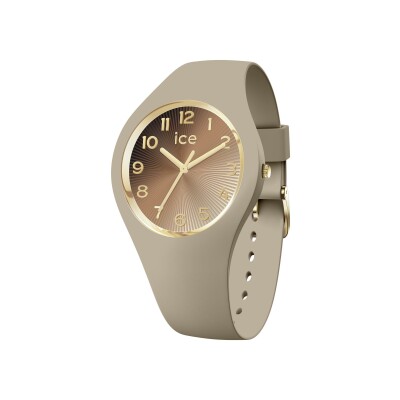 Montre Ice-Watch  ICE champagne - Taupe cappuccino