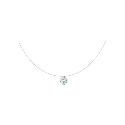 Collier Agatha Filmagiq en argent et oxydes de zirconium