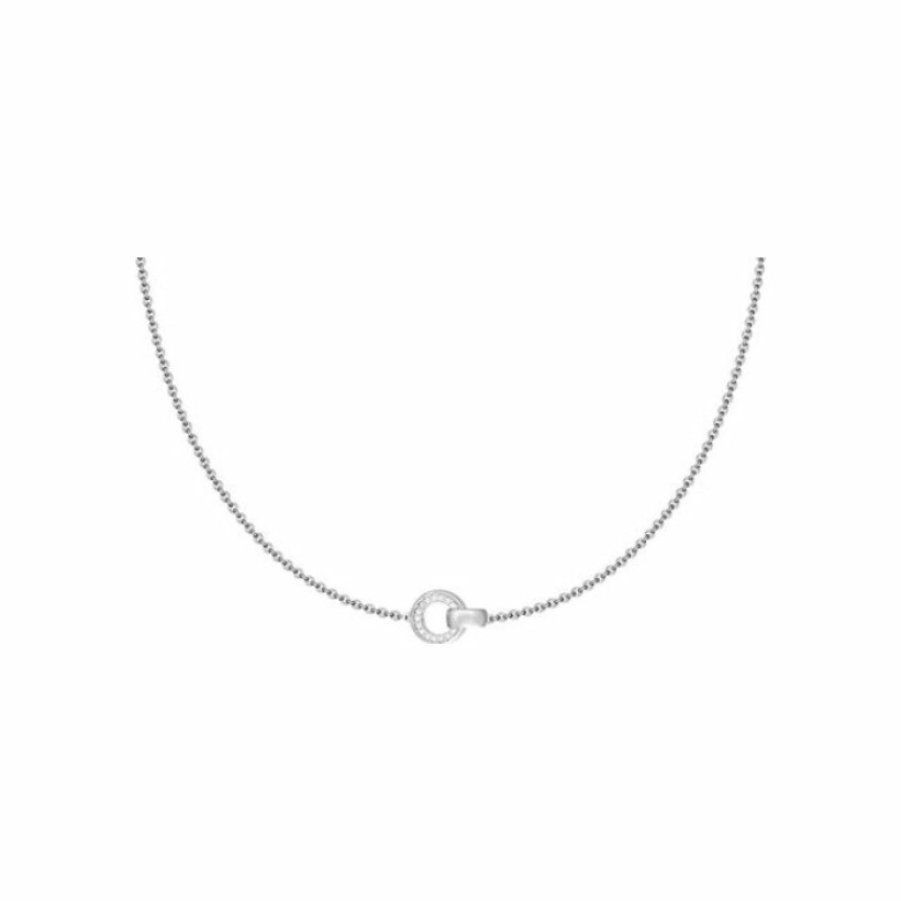 Collier Agatha Links en argent et oxydes de zirconium