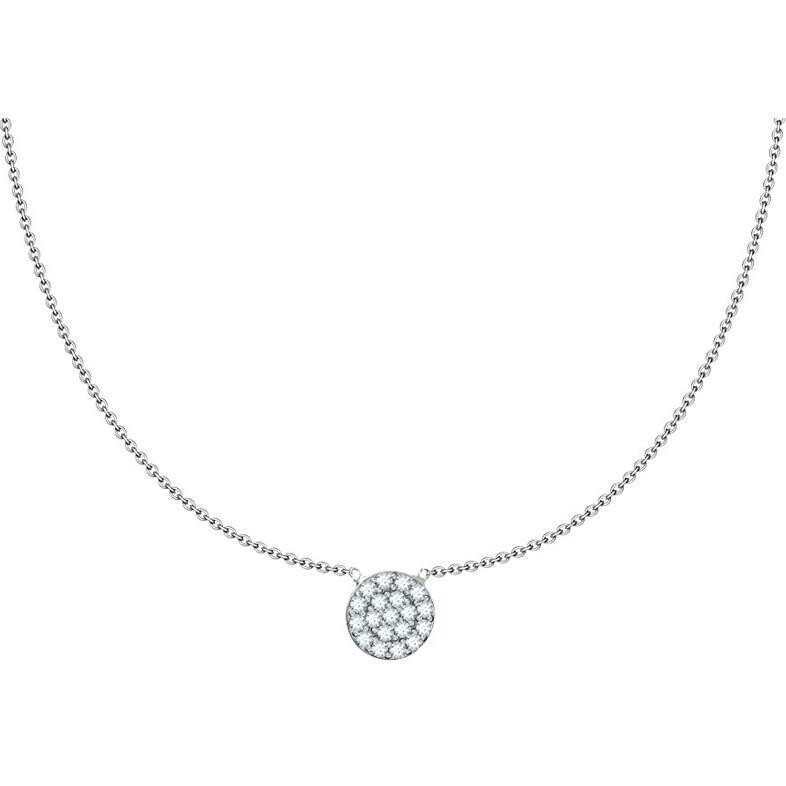 Collier Agatha Cristal en argent et oxyde de zirconium