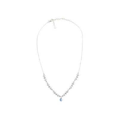 Collier Agatha Jackie en argent et oxydes de zirconium