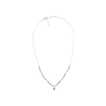 Collier Agatha Jackie en argent et oxydes de zirconium