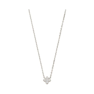 Collier Agatha Beloved en argent et oxyde de zirconium
