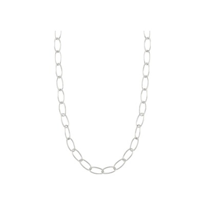 Collier Agatha Chain en laiton et oxydes de zirconium