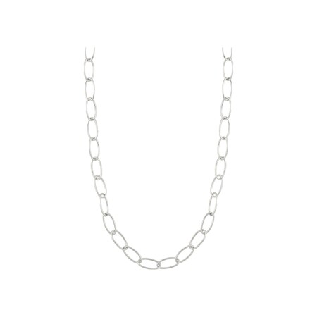 Collier Agatha Chain en laiton et oxydes de zirconium