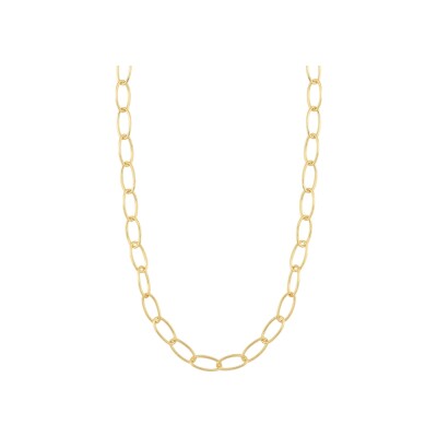 Collier Agatha Chain en laiton et oxydes de zirconium