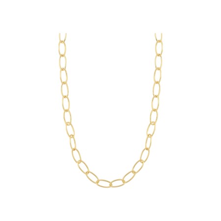 Collier Agatha Chain en laiton et oxydes de zirconium