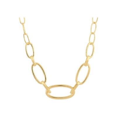 Collier Agatha Chain en laiton