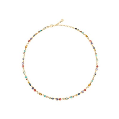 Collier Agatha Candy en laiton