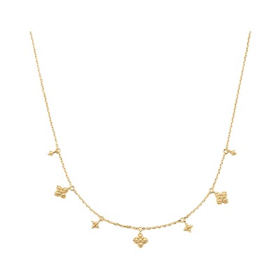 Collier Agatha Beloved en argent doré