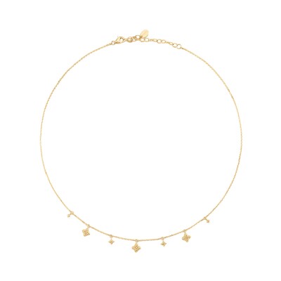 Collier Agatha Beloved en argent doré