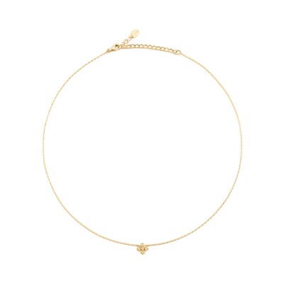 Collier Agatha Beloved en argent doré