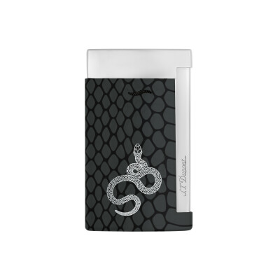 Briquet S.T. Dupont Snake en métal et laque