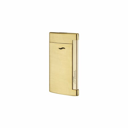 Briquet S.T. Dupont Slim 7 finition or brossé