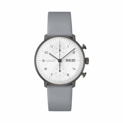 Junghans Max Bill Chronoscope 027/4008.02 watch
