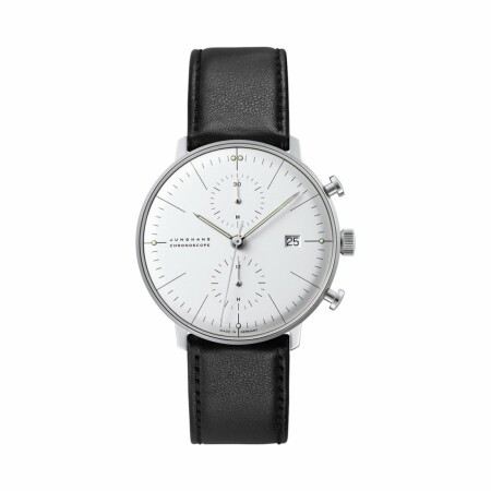 Junghans Max Bill Chronoscope 027/4600.02 watch