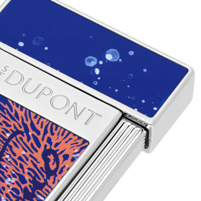 Briquet S.T. Dupont 20 000 Lieues Sous Les Mers en métal et laque