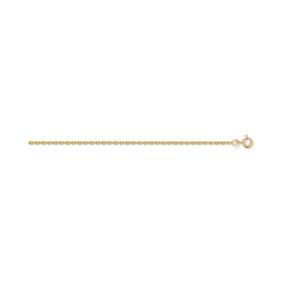 Collier en or jaune, 40cm