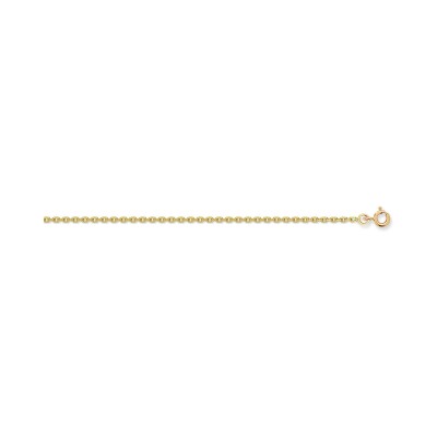 Collier en or jaune, 45cm