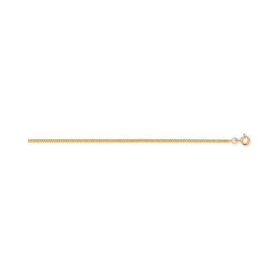Collier en or jaune, 40cm