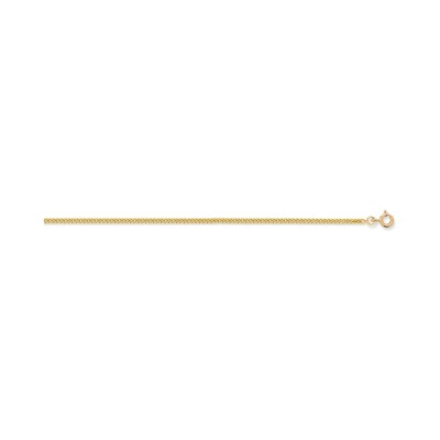Collier en or jaune, 45cm