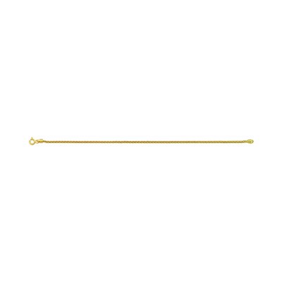 Bracelet en or jaune, 18cm