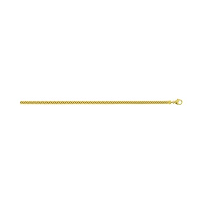 Collier en or jaune, 45cm