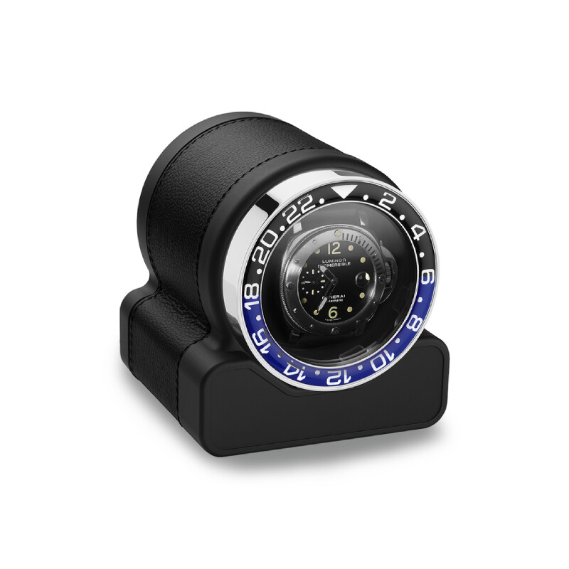 Remontoir de montre Scatola del Tempo Rotor One Sport noir + noir/bleu