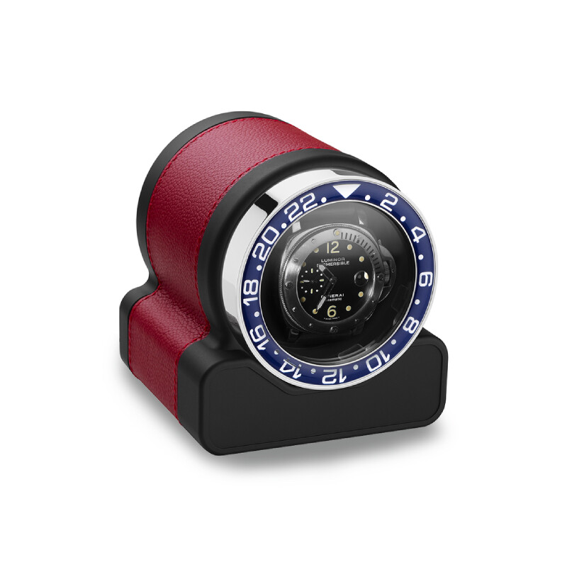 Remontoir de montre Scatola del Tempo Rotor One Sport rouge + bleu