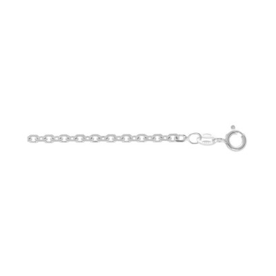 Chaîne forçat 2,7mm 60cm argent