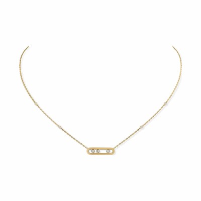 Collier Messika Baby Move Classique en or jaune et diamants