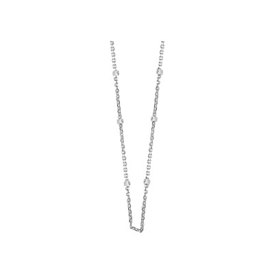 Collier en or blanc