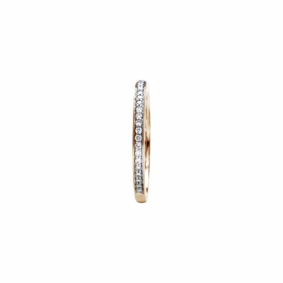 Alliance One More Ischia Basics en or rose et diamants de 0.155ct