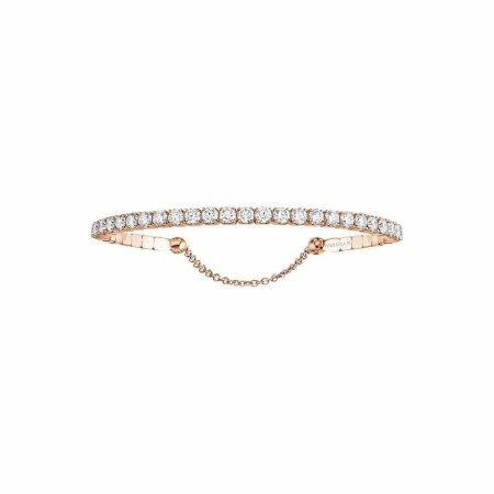 Bracelet Messika Skinny en or rose et diamants