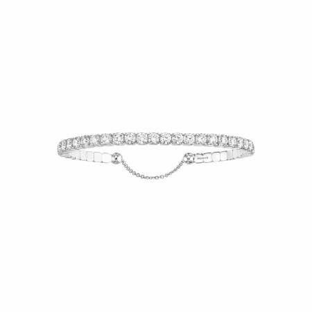 Bracelet Messika Skinny en or blanc et diamants