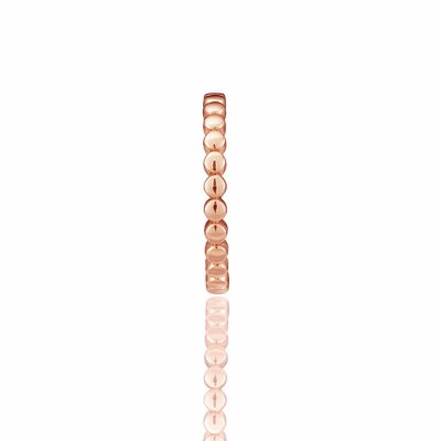 Bague One More Ischia basics en or rose et 