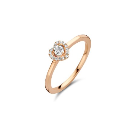 Bague One More Salina en or rose et diamants