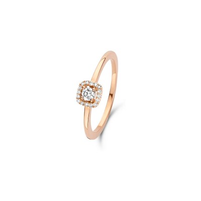 Bague One More Salina en or rose et diamants