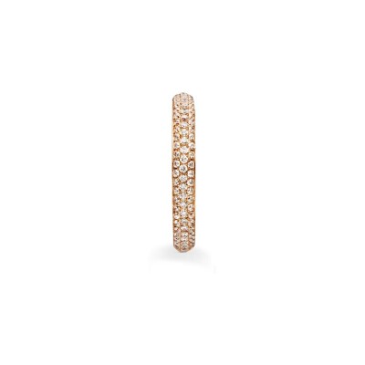 Bague One More Ischia Basic en or rose et diamants