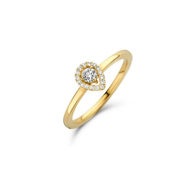 Bague One More Salina en or jaune et diamants