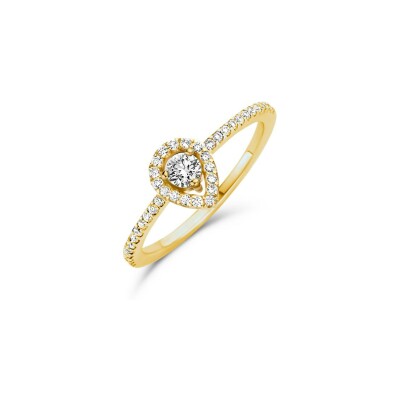 Bague One More Salina en or jaune et diamants