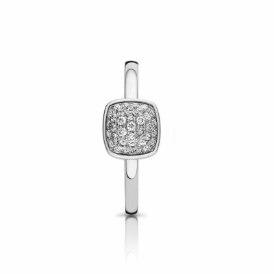 Bague One More Pantelleria en or blanc et diamants